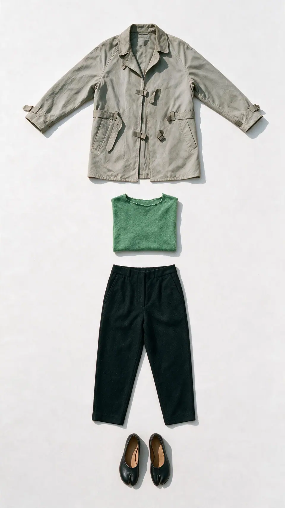 Look 120 — Athena, flat lay