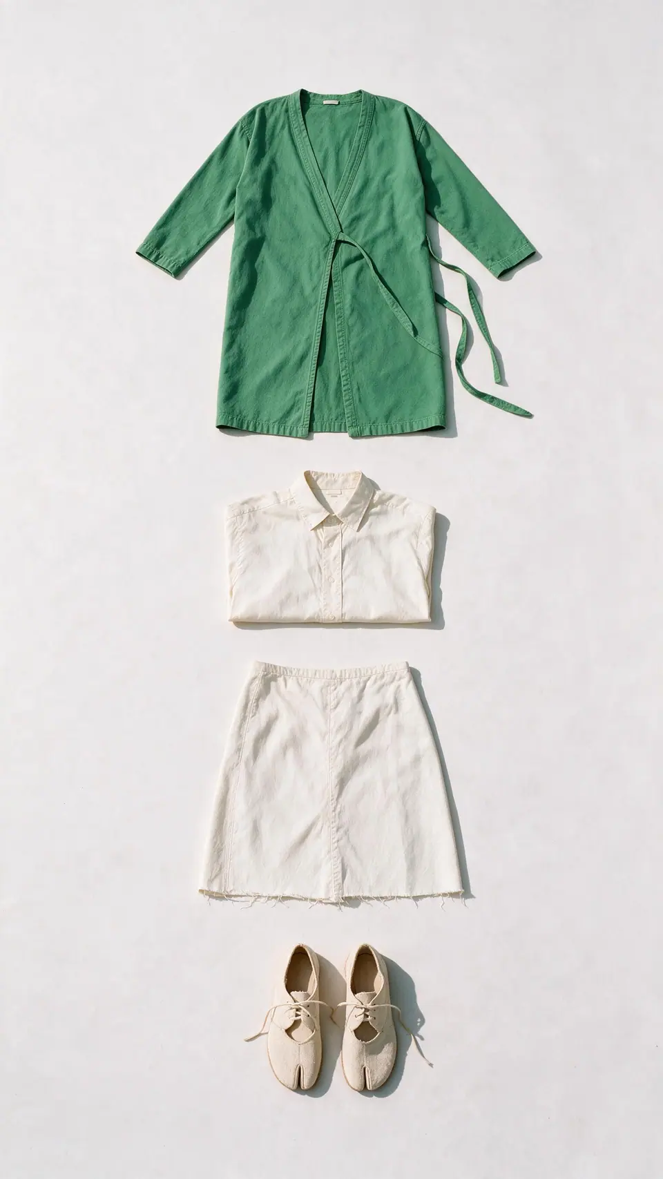 Look 121 — Freyja, flat lay