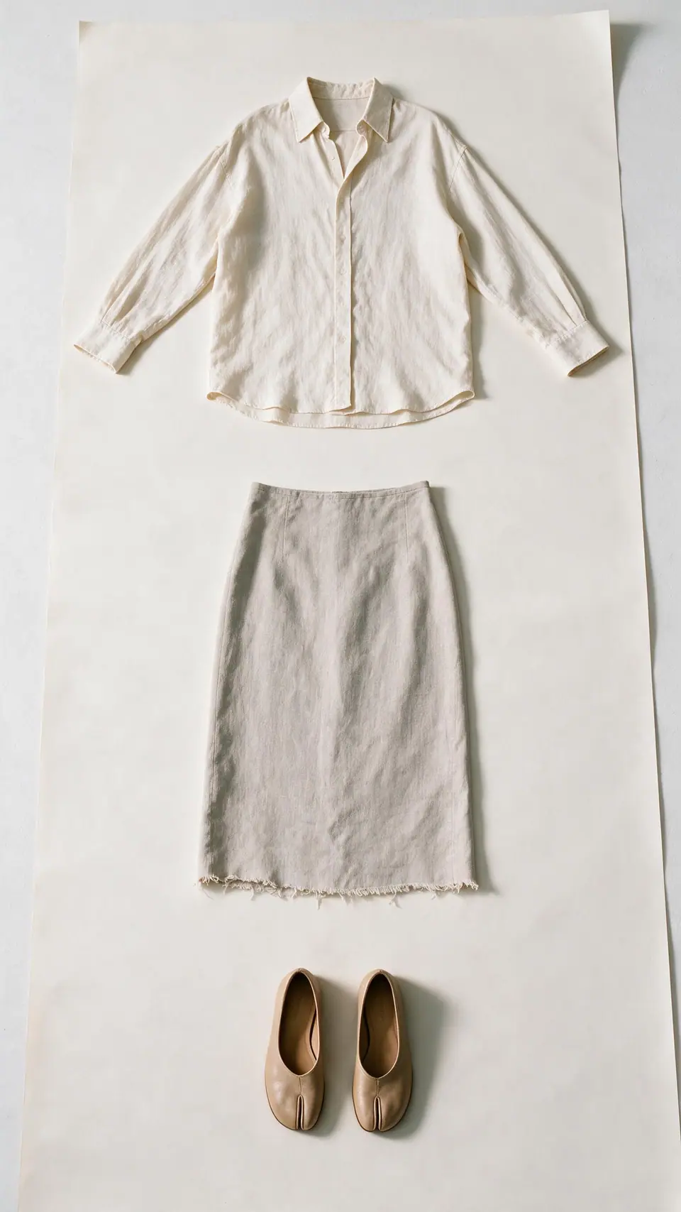 Look 146 — Selene, flat lay