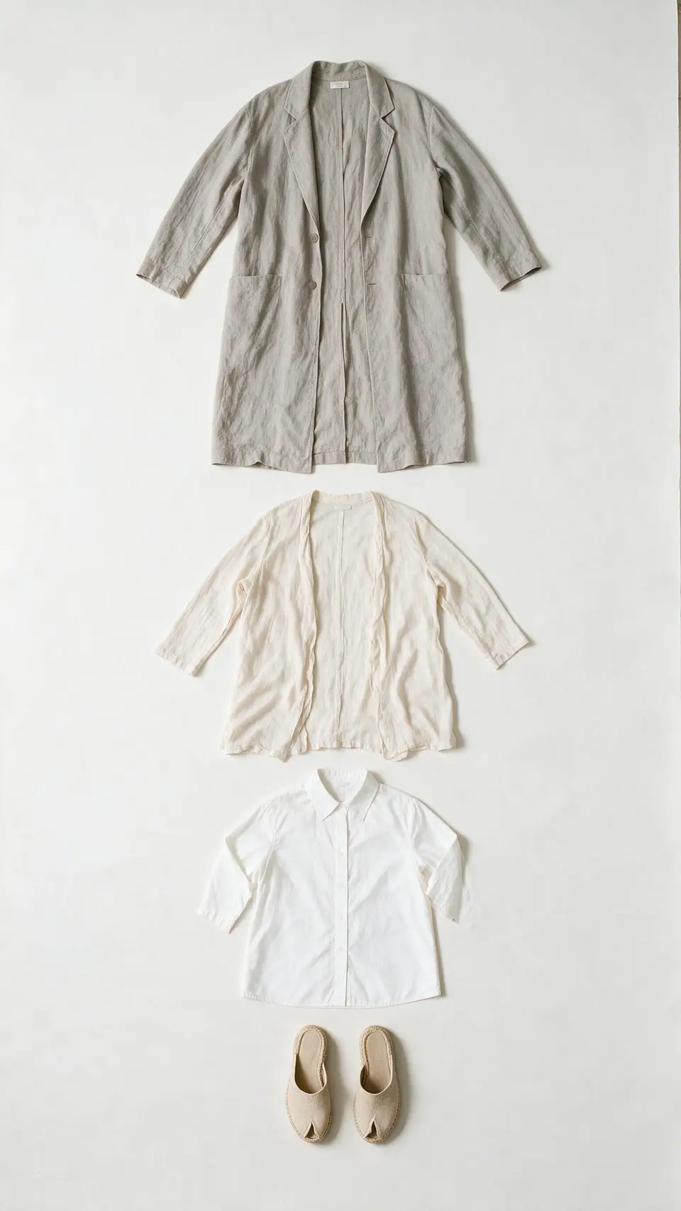 Look 56 — Mnemosyne, flat lay