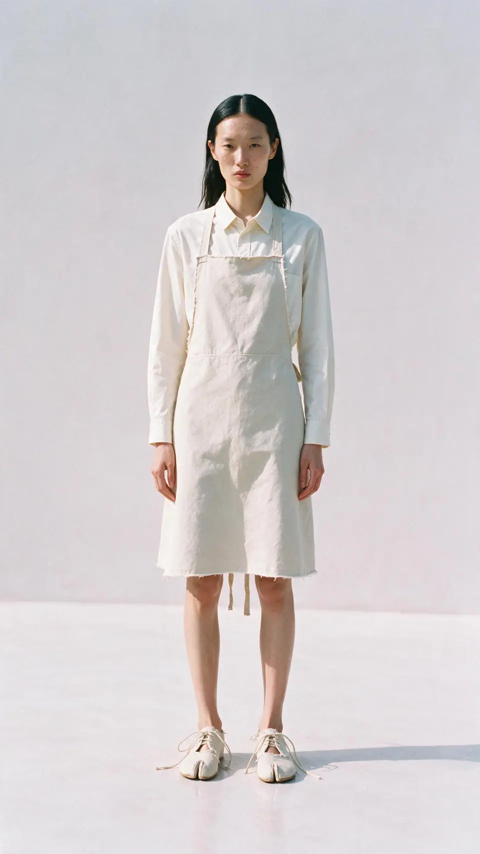 Look 130 — Hestia, twill apron