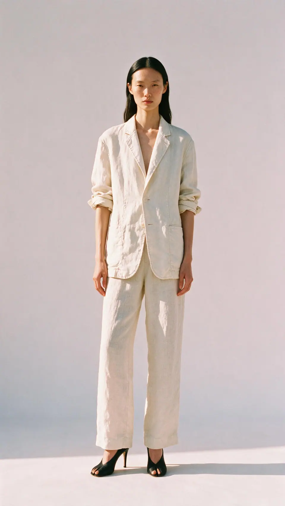 Look 142 — Vör, linen suit