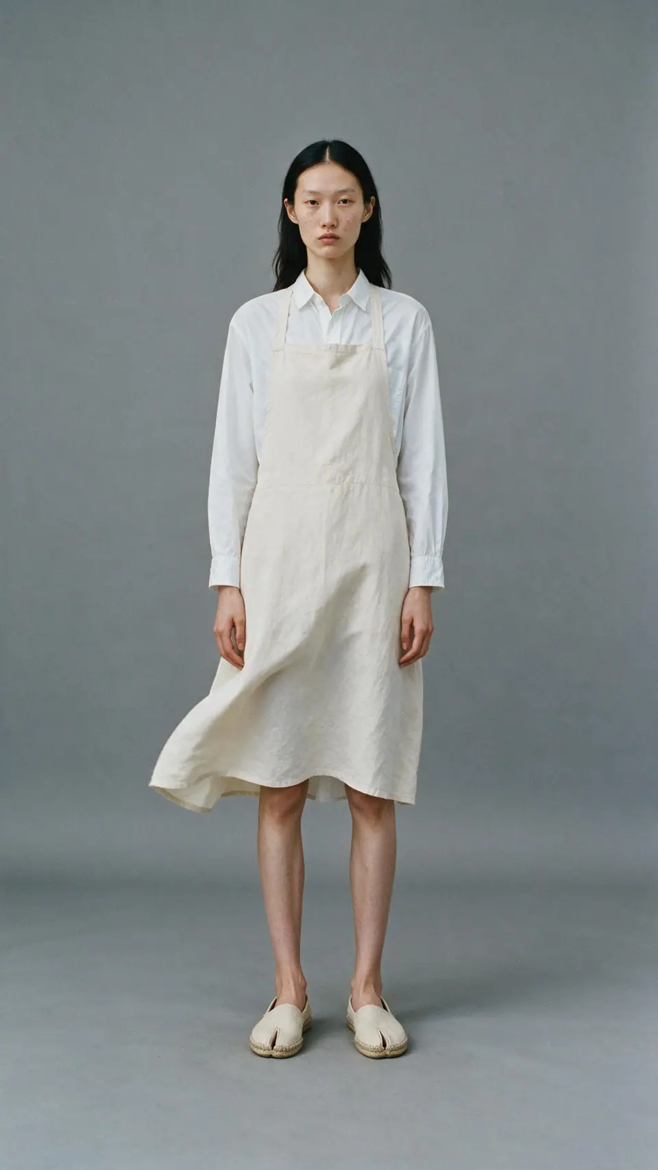 Look 46 — Gaia, toile apron