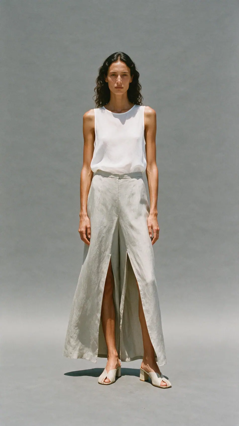 Look 67 — Romi Kumu, split skirt