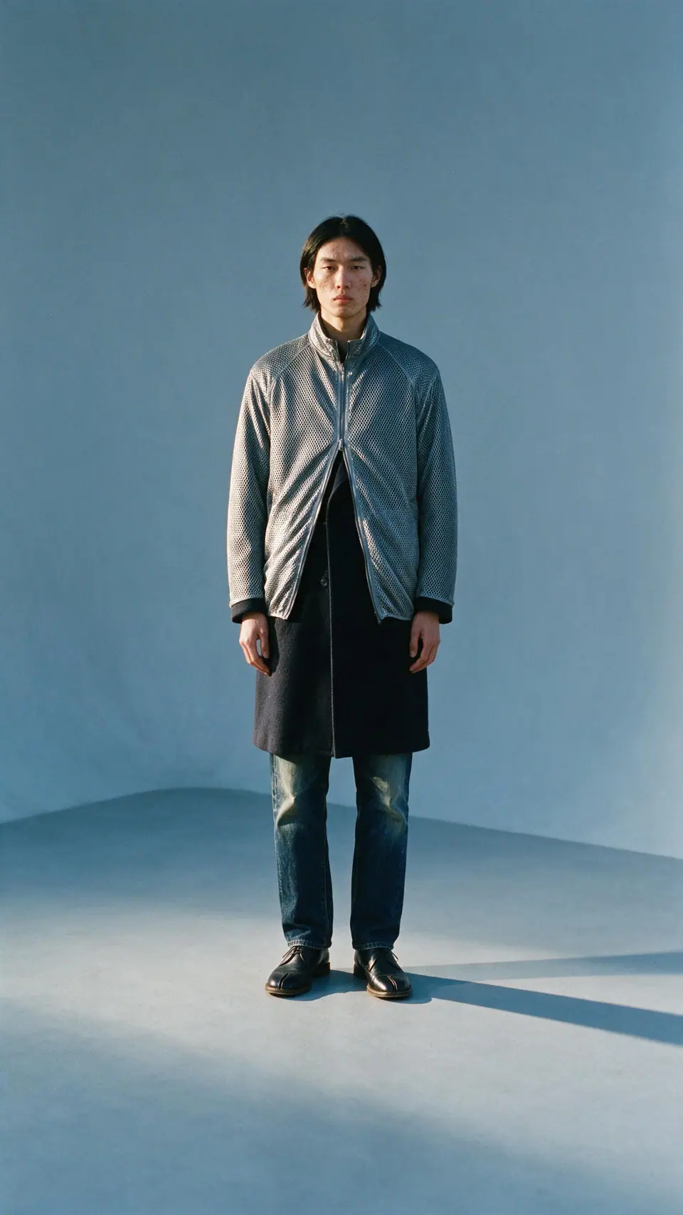 Look 82 — Io, mesh over wool